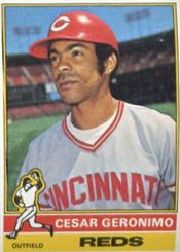1976 Topps Baseball Cards      024      Cesar Geronimo